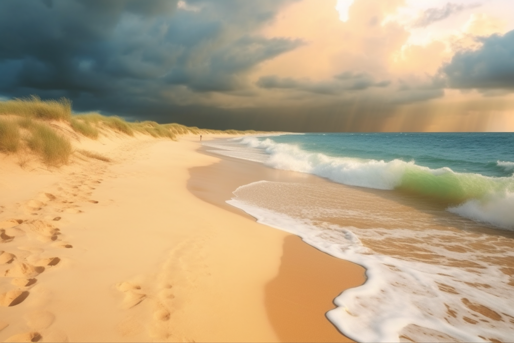 Ocean beach Desktop Wallpapers